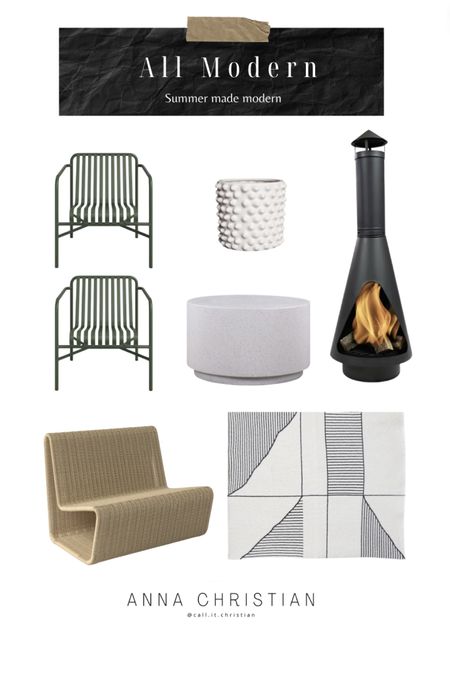My picks for our summer patio- minimal + modern + a nordic touch. 🖤

#LTKover40 #LTKhome