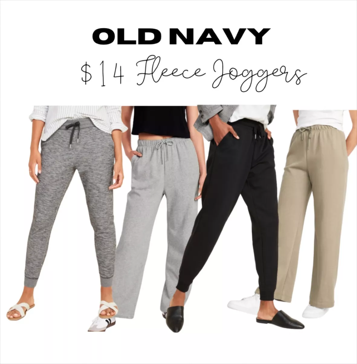 Mid-Rise Vintage Fleece Joggers … curated on LTK