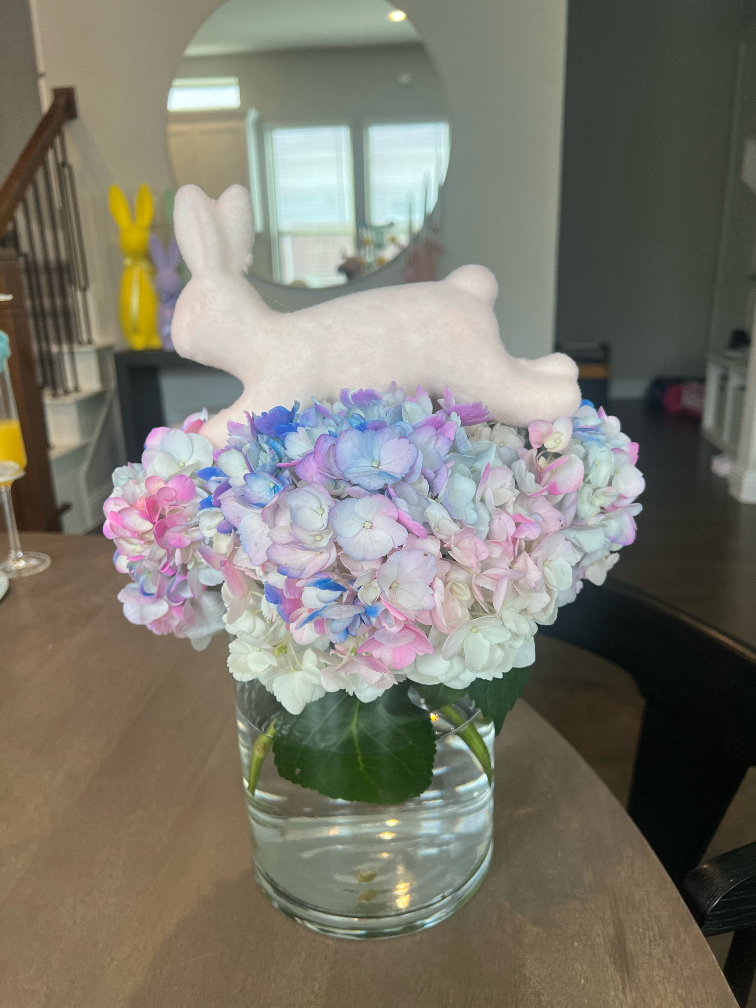 Jumbo flocked bunny picks from Walmart, floral picks, floral stems, Easter decor, Easter table setting, floral vases, home decor, spring decor, spring florals 

#LTKfamily #LTKSeasonal #LTKhome