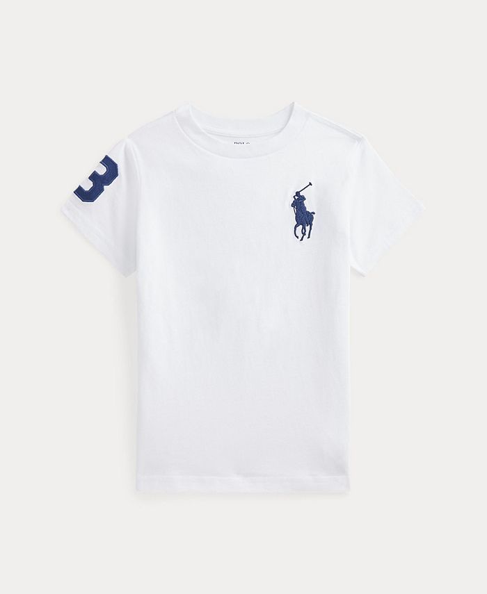 Polo Ralph Lauren Toddler Boys Big Pony Cotton Jersey T-shirt & Reviews - Shirts & Tops - Kids - ... | Macys (US)