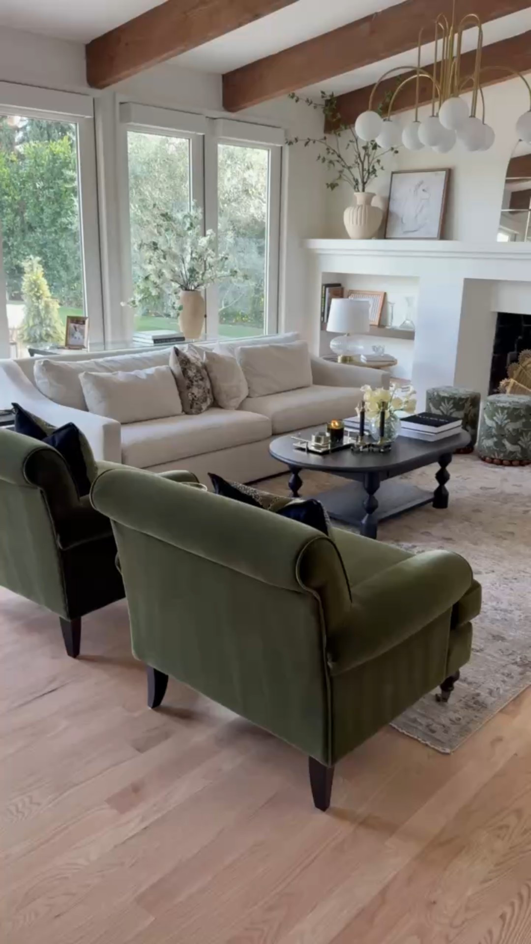 Breathing new life into our living room with a little refresh! Same space, new energy.

#LTKHome #LTKvlog #LTKSeasonal