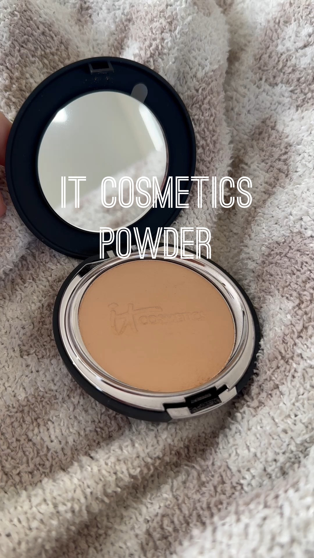 I recently got this powder foundation for Christmas vs the CC cream from IT cosmetics that I use. I actually really love this one too, I thought I wouldn't but I do. Feels lighter than the CC cream but buildable. This is the shade light.

IT Cosmetics, powder foundation, full coverage, compact foundation, make up finds, make up haul, ulta haul, ulta finds, everyday make up

#LTKWatchNow #LTKBeauty #LTKStyleTip