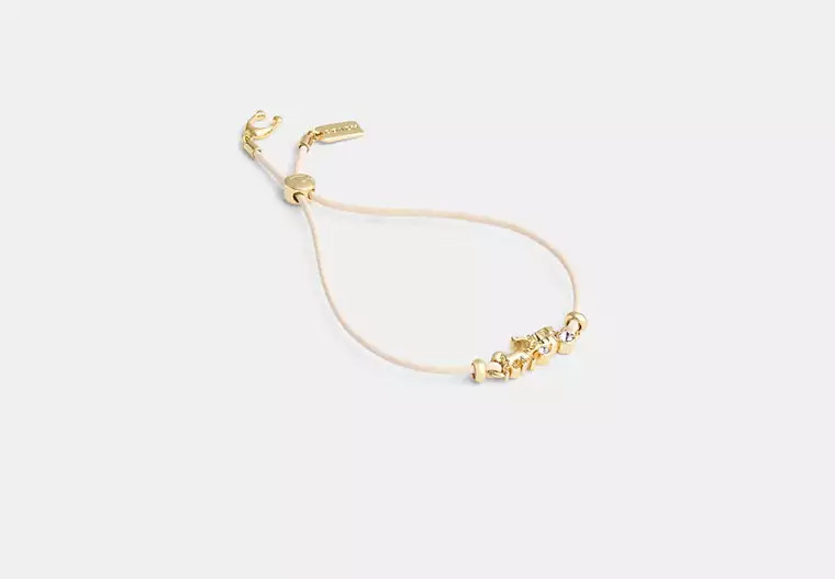 Horse And Carriage Leather Slider Bracelet | Coach (US)