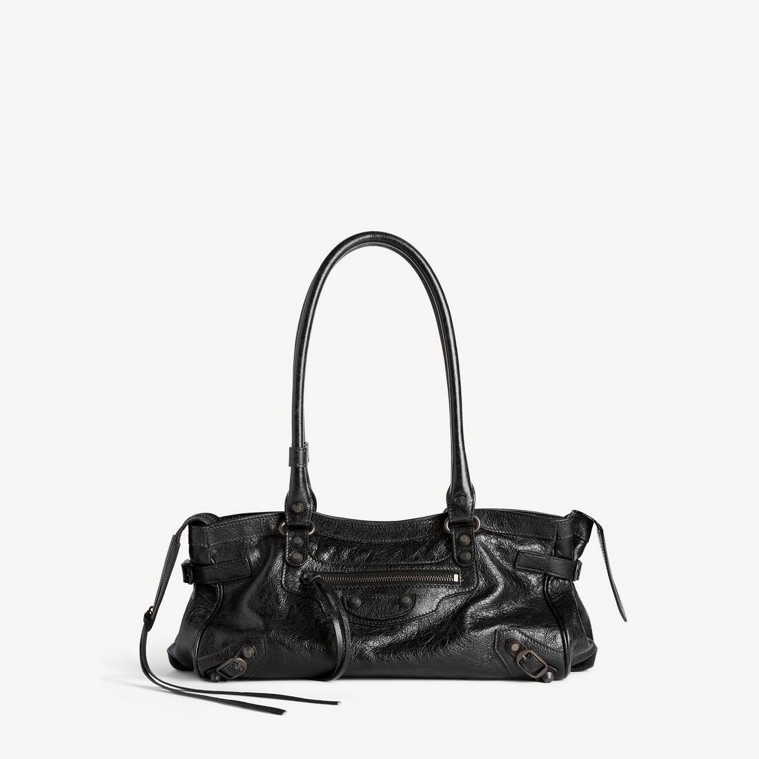 Women's Le City Bag East-west in Black | Balenciaga GB | Balenciaga