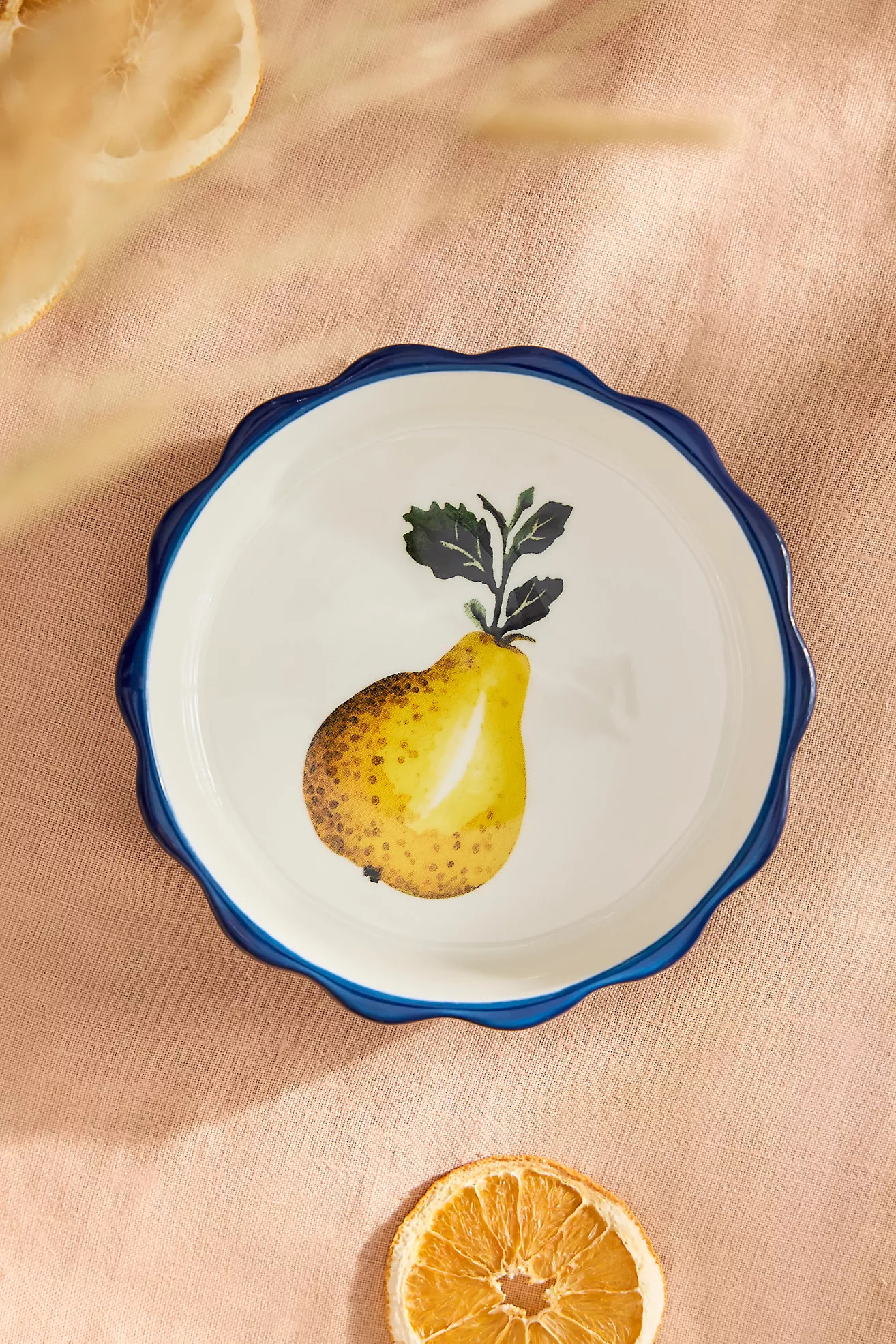 Autumn Bounty Stoneware Tart Dish | Terrain