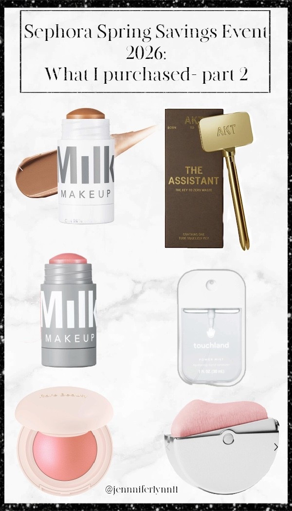 My second order from the Sephora sale! 

#LTKSaleAlert #LTKSeasonal #LTKBeauty