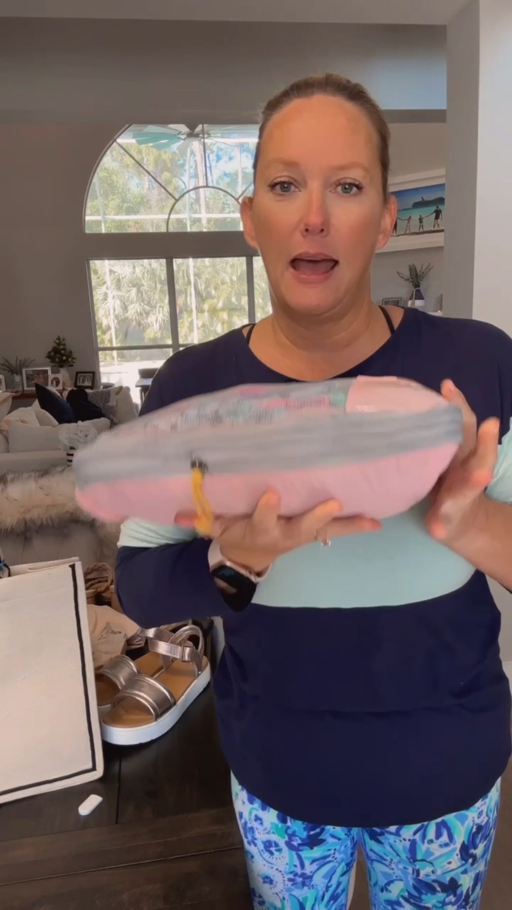 Amazing new packing cubes, you can fit so much because they compress once everything is inside. They come in many colors and you get several cubes along with a shoe bag and a laundry bag. I’m super happy with this purchase!

#LTKtravel #LTKunder50 #LTKFind