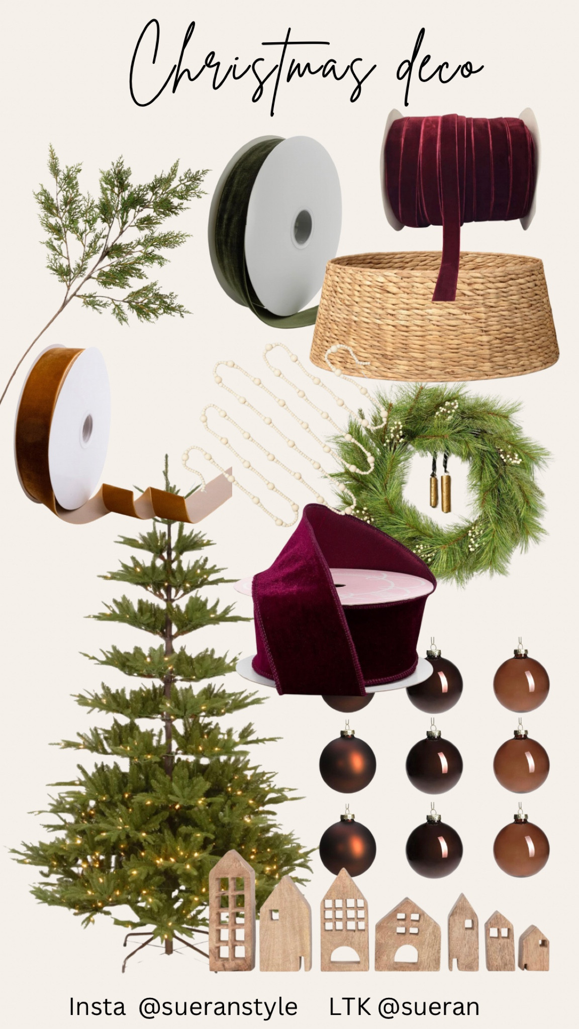 Christmas Deco I use on repeat 🎄

#LTKStyleTip #LTKSeasonal #LTKHoliday