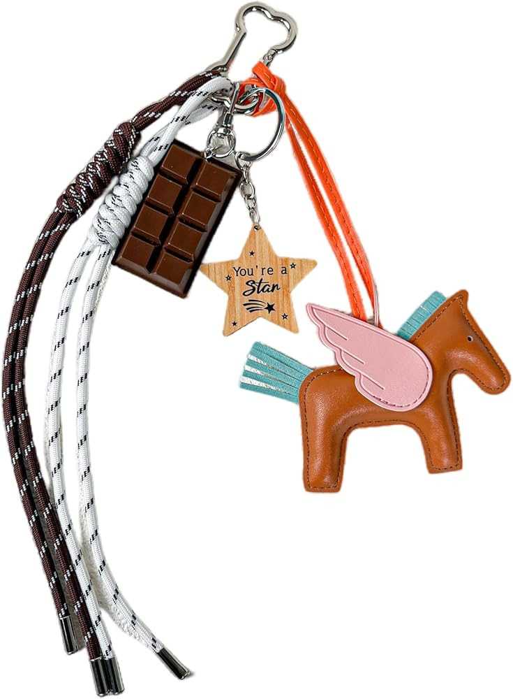 Designer Rope Bag Charms for Handbag Y2k Accessories Purse Hanging Ornament Backpack Charm | Amazon (US)