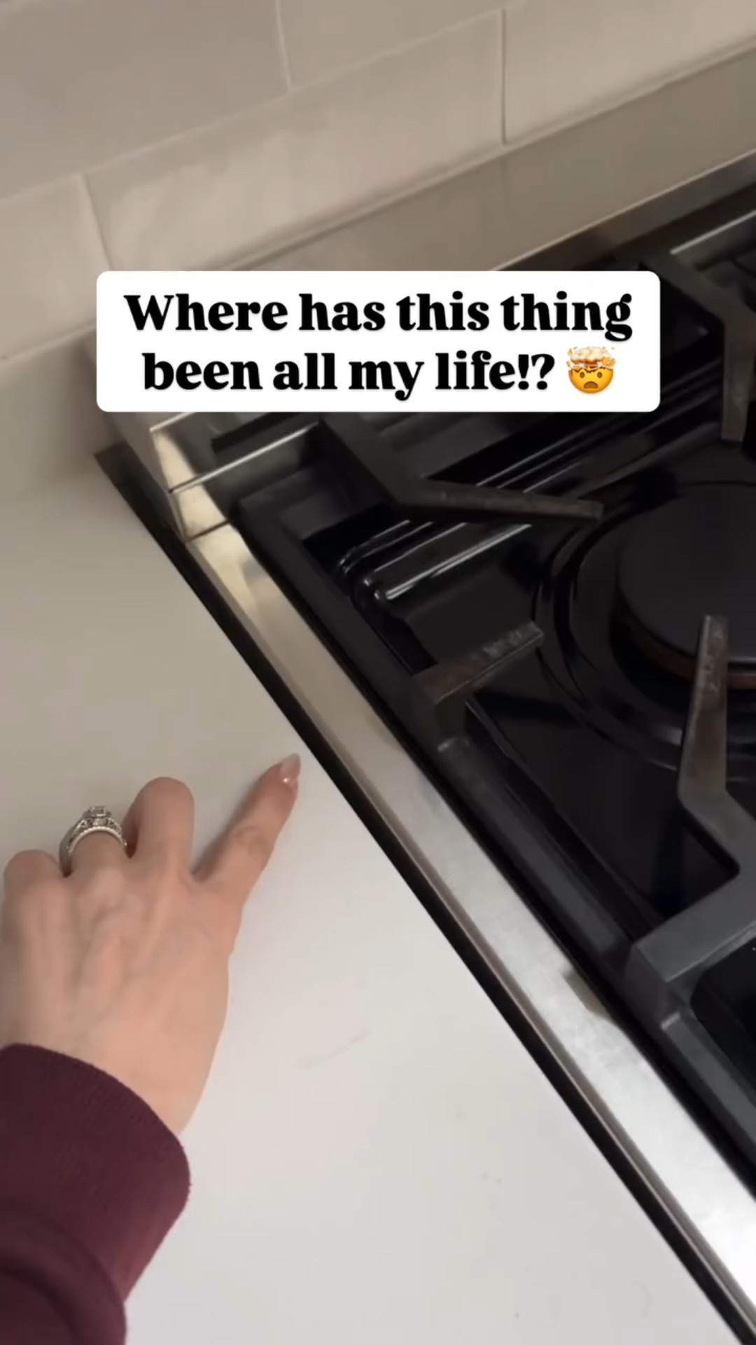 On sale right now for ONLY $20‼️🚨 Where has this thing been all my life!? 🤯🤯 no more digging crumbs out of the gap between your stove and countertops 🙌🏼 

Kitchen Finds | Kitchen Gadgets | Amazon Finds | Gap Filler

Come Stay Awhile, Amanda Vernaci

#LTKHome