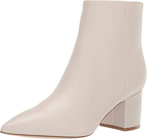 Marc Fisher LTD Women's Jarli Boot, Ivory Leather, 8.5 | Amazon (US)