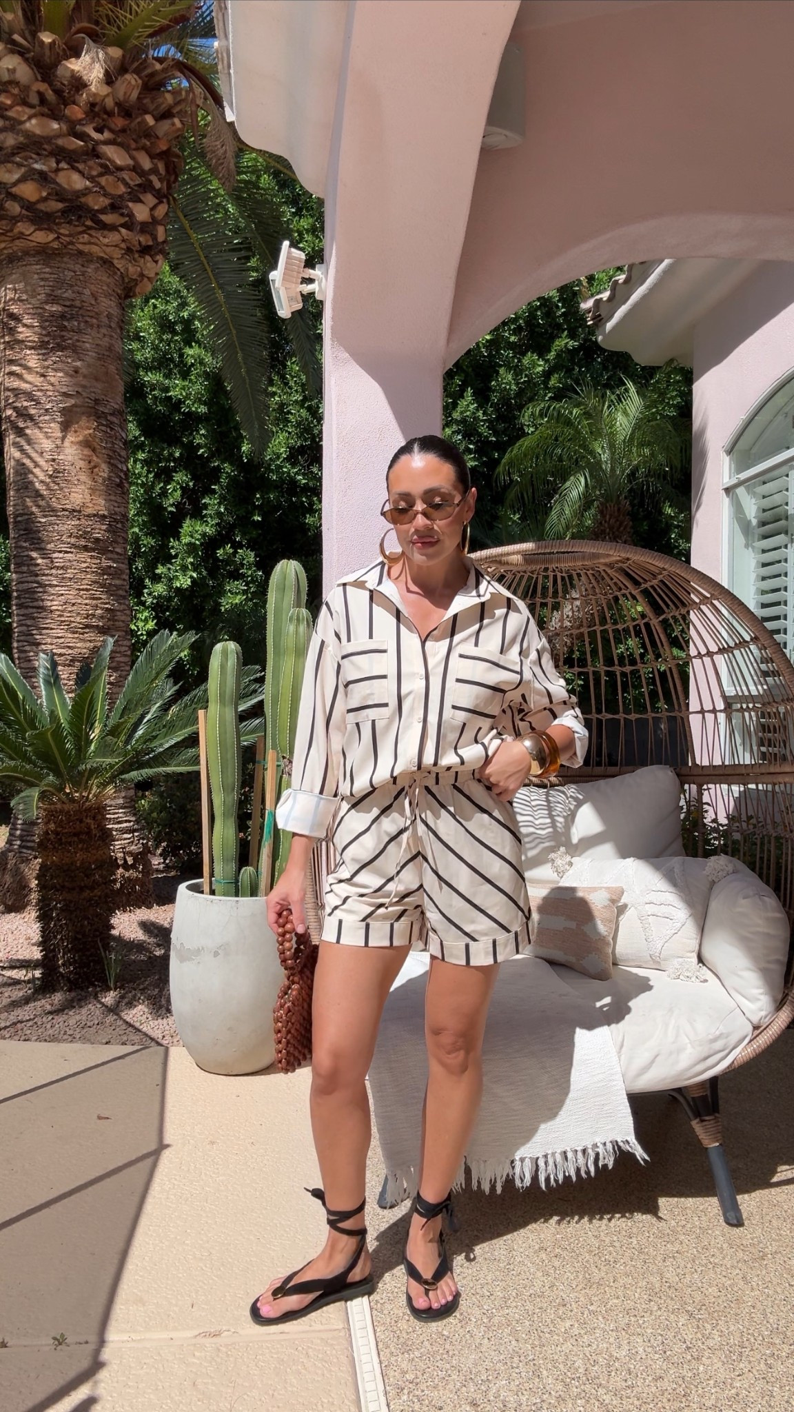 Amazon summer short set size small // paired it with Amazon sandals!

Amazon finds 
Vacation outfits 


#LTKootd #LTKTravel #LTKFestival