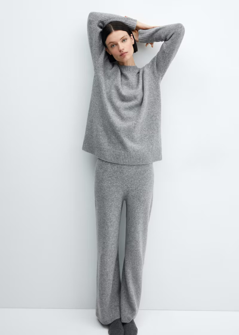 Oversize knit sweater -  Women | Mango United Kingdom | MANGO (UK)