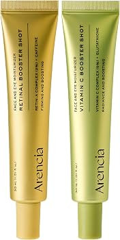 Arencia Vitamin C and Retinal Booster Shot Duo - for Dark-spot care and Tightening Fine Lines, Po... | Amazon (US)
