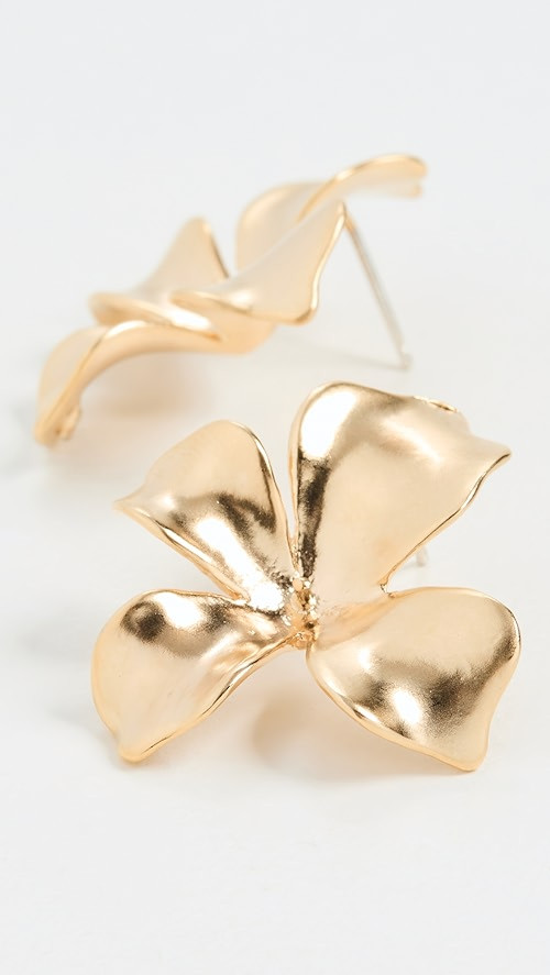 SHASHI Gold Fiorina Earrings | SHOPBOP | Shopbop