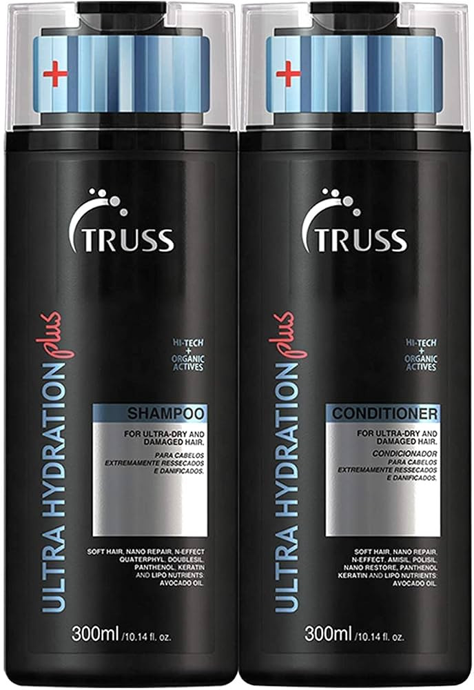 TRUSS Ultra Hydration PLUS Shampoo and Conditioner Set Bundle | Amazon (US)