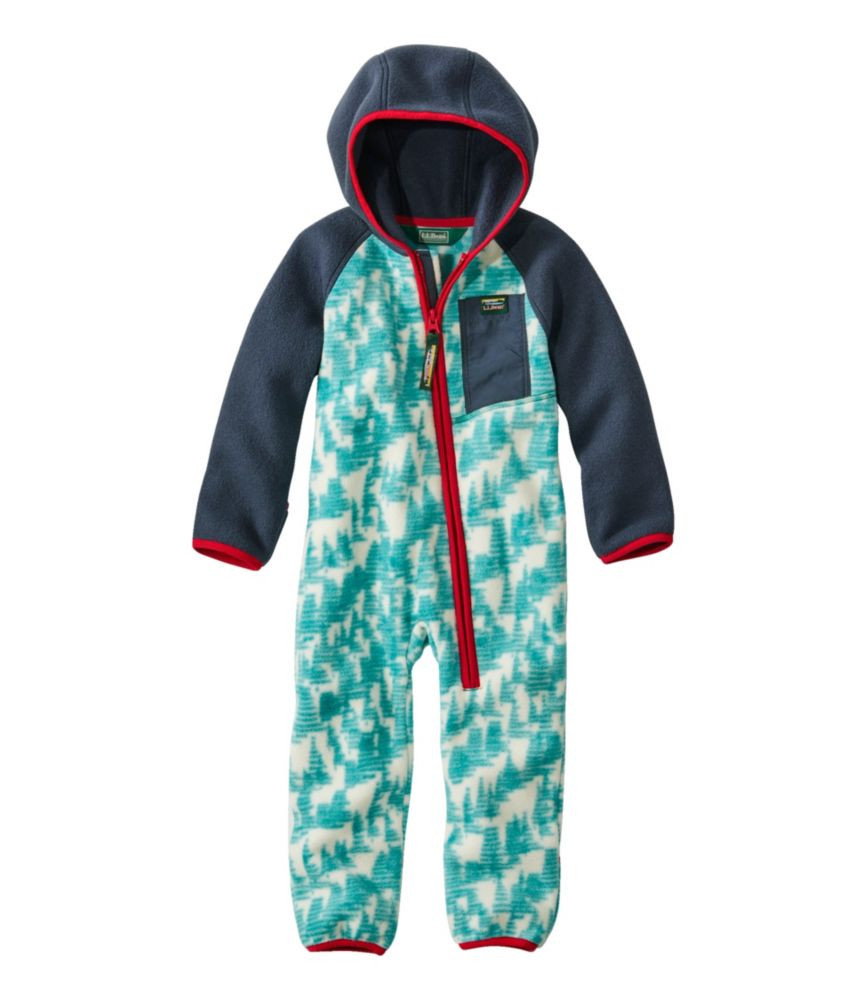 Infants' Retro Mountain Classic Fleece Bunting, Print | L.L. Bean