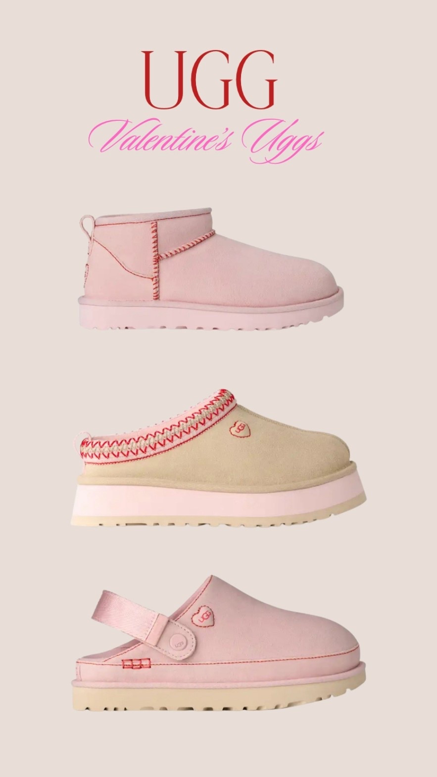 Valentine’s Uggs!!!!

#LTKgrwm #LTKValentine #LTKdayinmylife