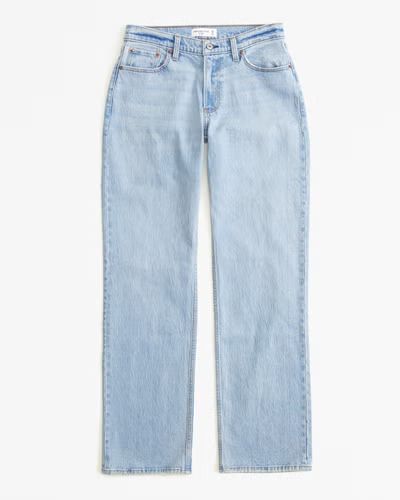 Women's Curve Love Low Rise Baggy Jean | Women's Clearance | Abercrombie.com | Abercrombie & Fitch (US)