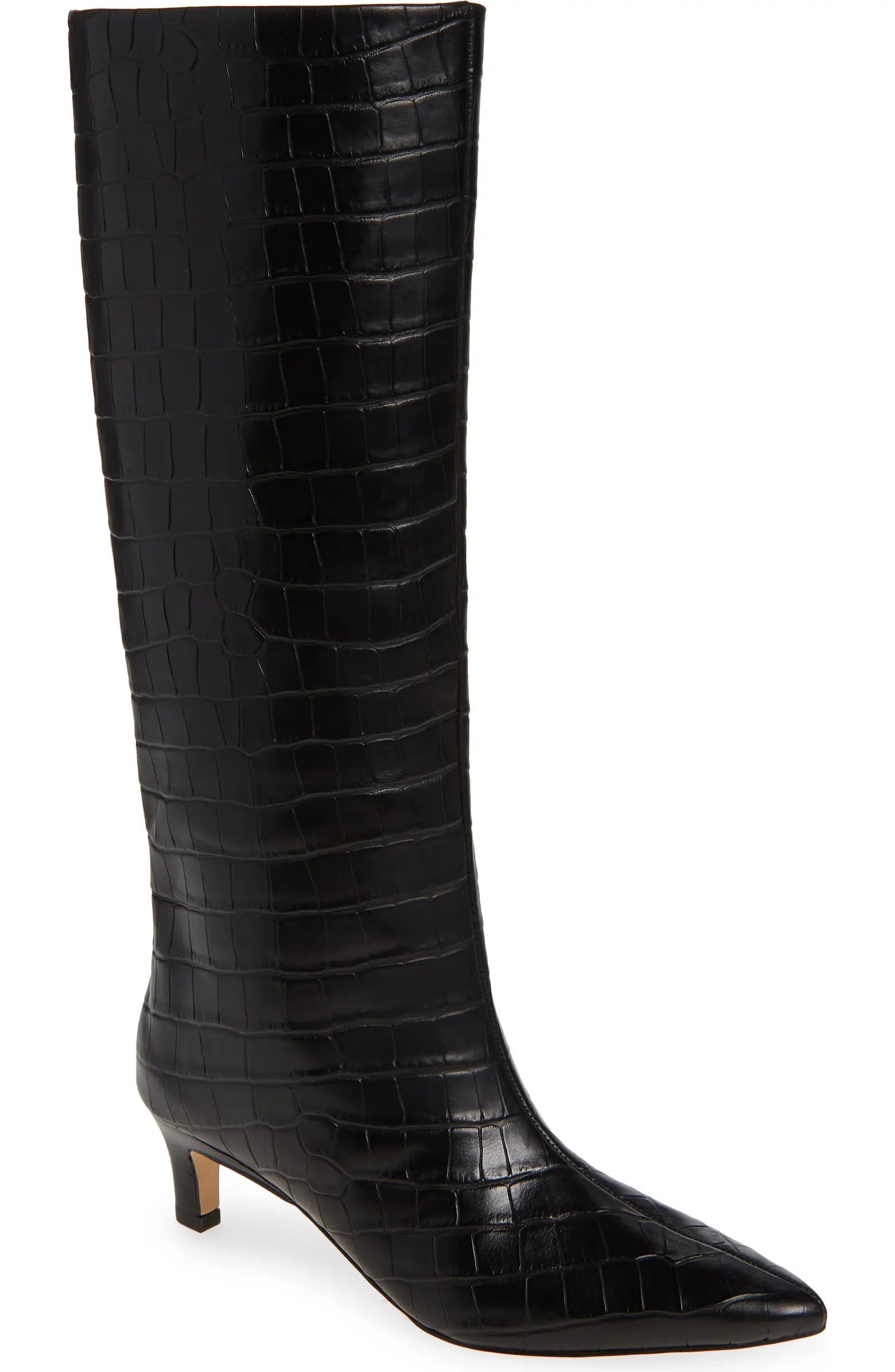 Nordstrom Dauphine Kitten Heel Knee High Boot (Women) | Nordstrom | Nordstrom