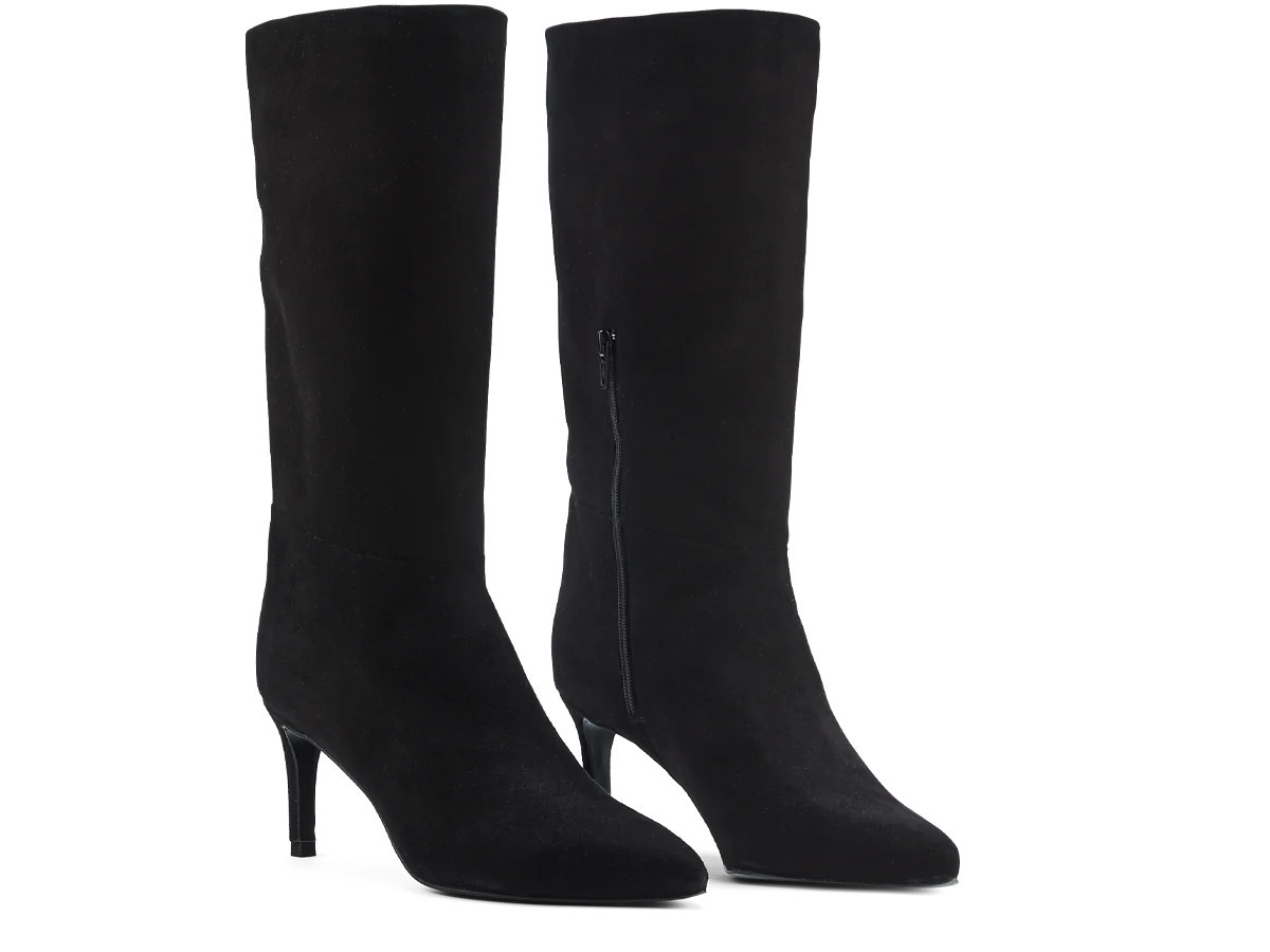INEZ: Mila: Black Suede | Inez 