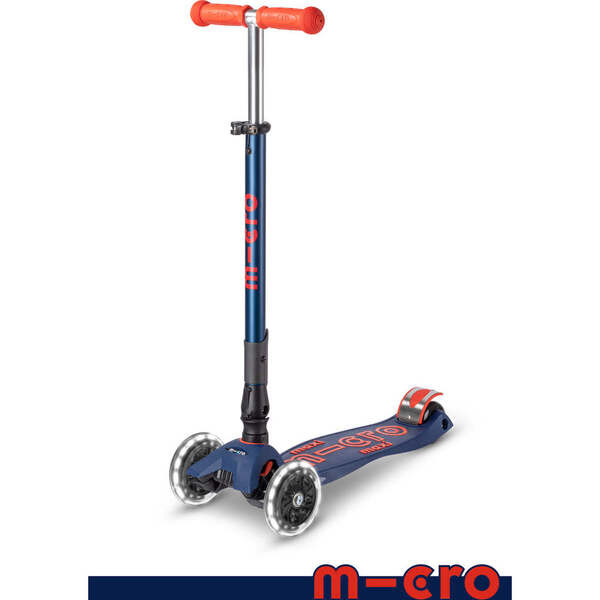 Maxi Deluxe Foldable LED Navy/Red | Maisonette