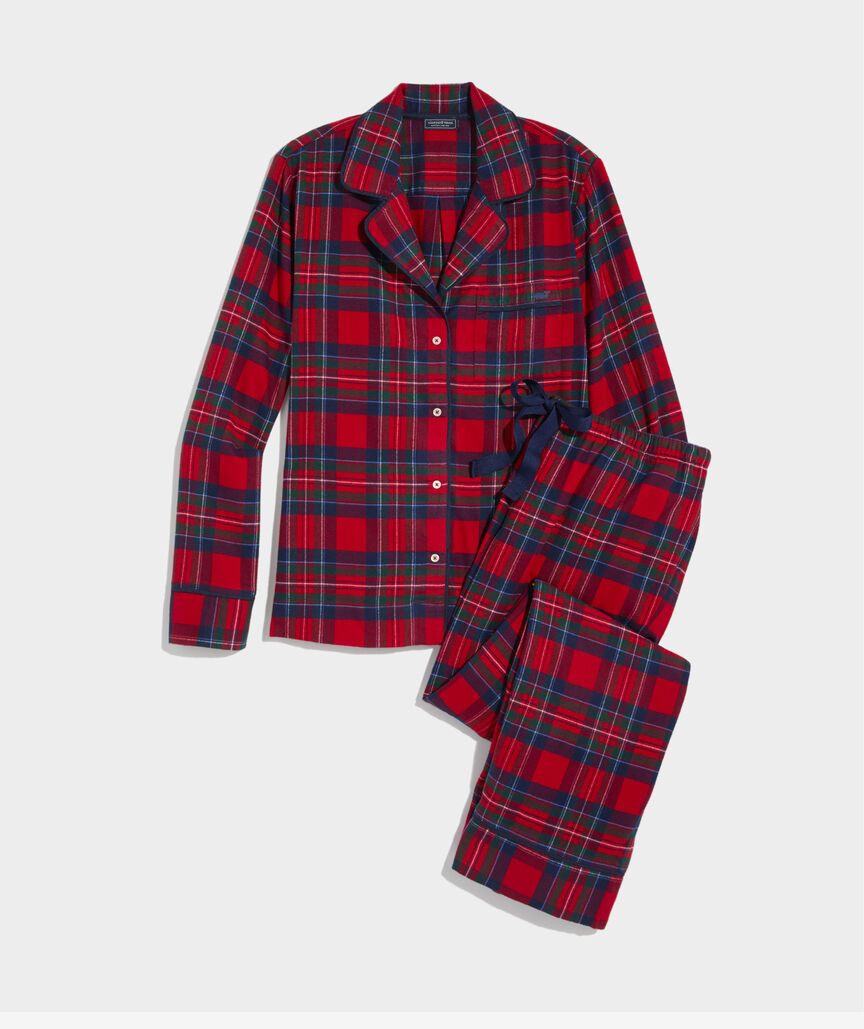 Women's Flannel Pajama Set | vineyard vines