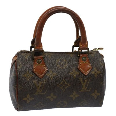 LOUIS VUITTON Monogram Mini Speedy Hand Bag M41534 LV Auth bs9245 | eBay US