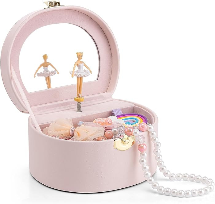 Vlando Musical Jewelry Box for Girls - Birthday for Girls Ages 4 5 6 7 8-12 Year Old - Kid Music ... | Amazon (US)