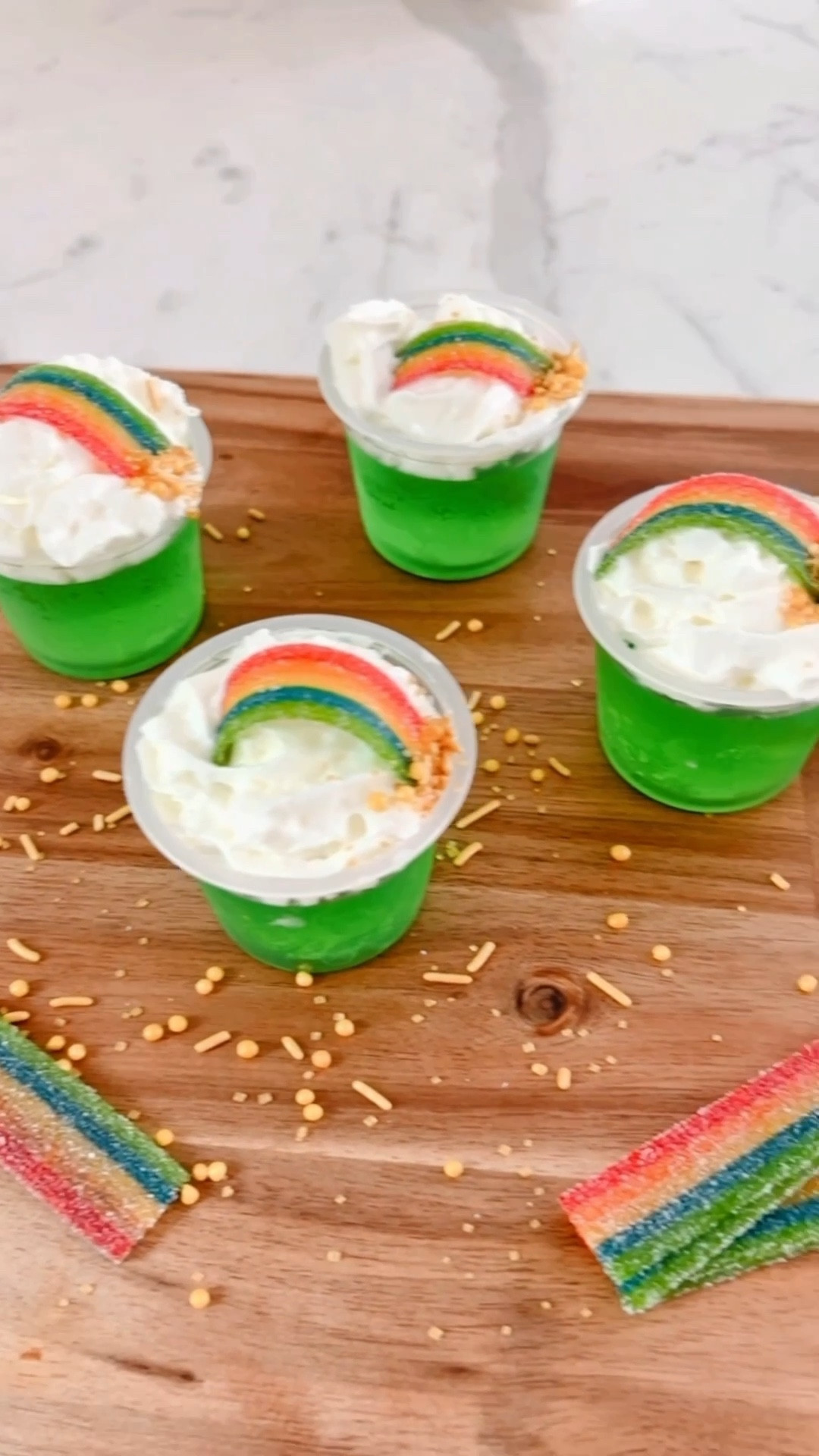 Everything you need for a fun snack for St. Patrick’s Day! Jello Rainbow cups are so easy the kids can do it! All linked below 👇 

#LTKFindsUnder50 #LTKSeasonal #LTKParties