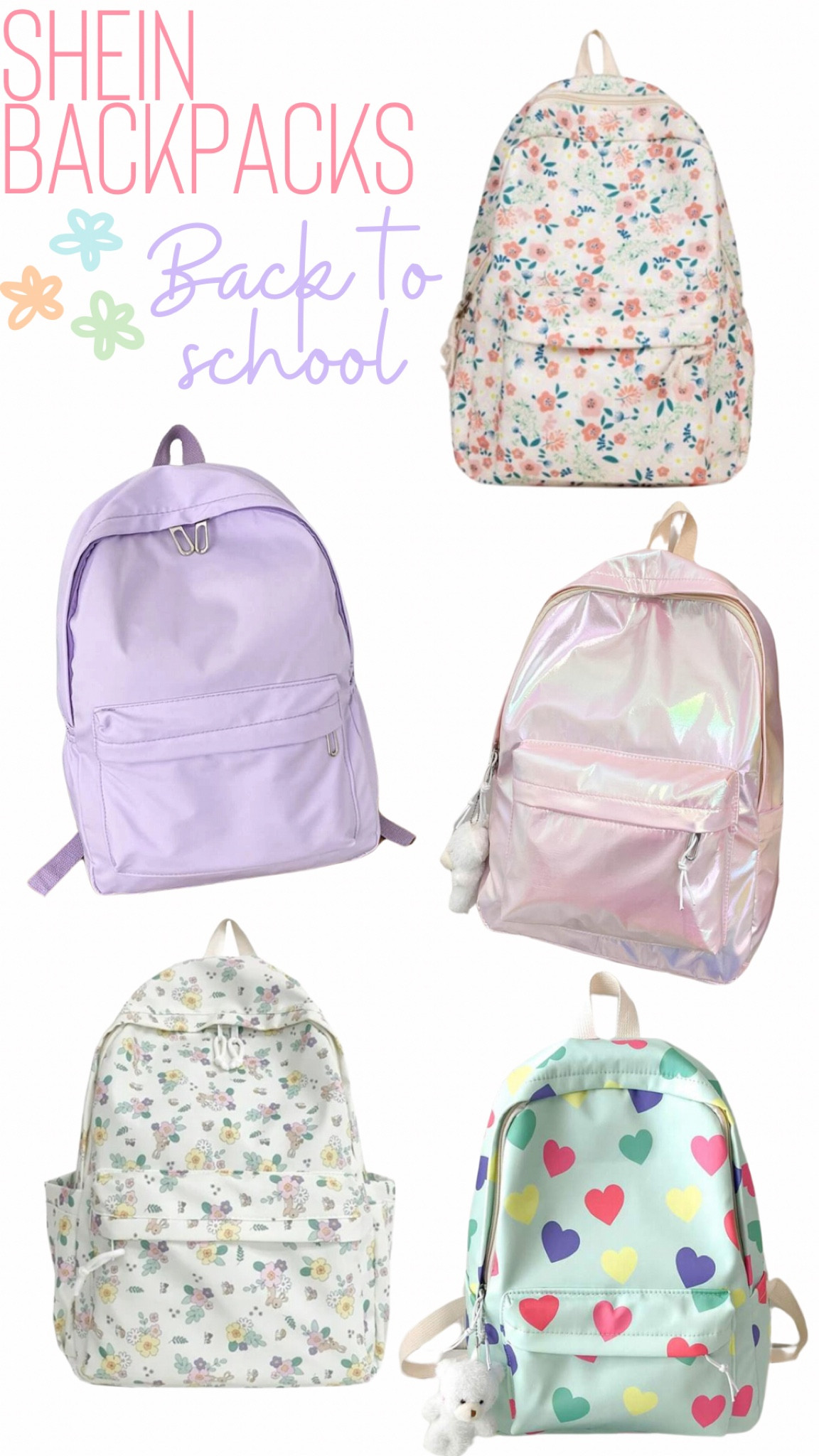 SHEIN backpacks 

#LTKSeasonal #LTKkids #LTKfindsunder50