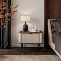 50cm W Manufactured Wood Bedside Table | Wayfair UK