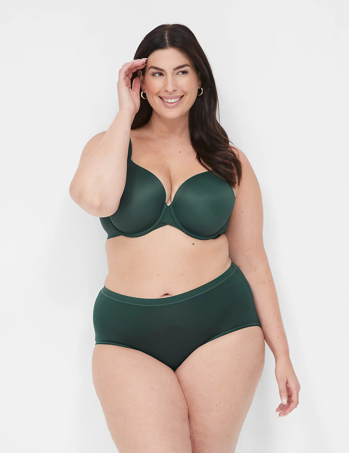 No-Show Full Brief Panty | LaneBryant | Lane Bryant (US)