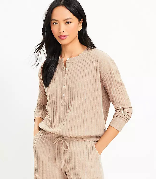 : Dark Pumice Heather | LOFT