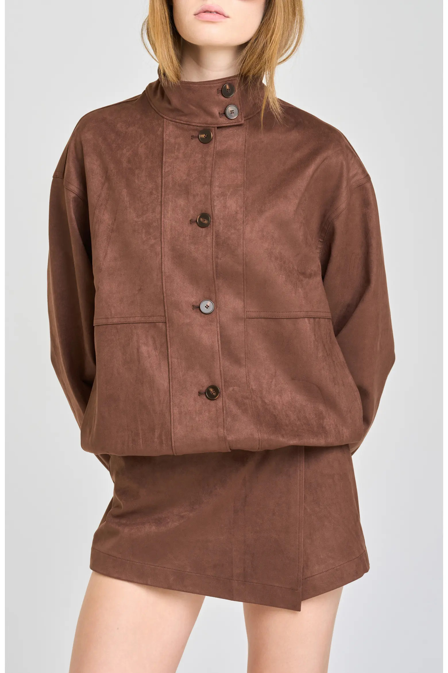 Parker Faux Suede Bomber Jacket (Women) | Nordstrom | Nordstrom