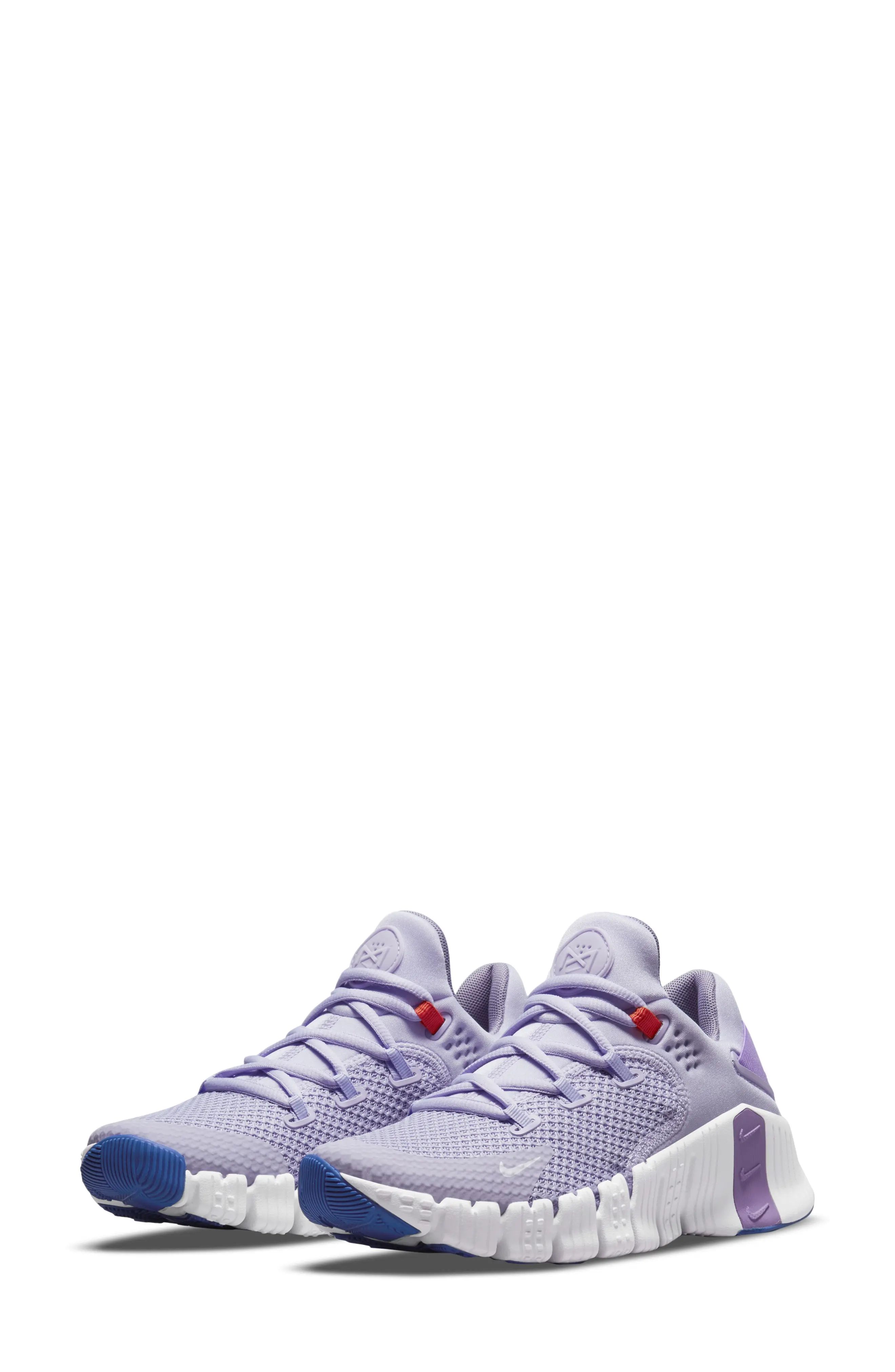 Nike Free Metcon 4 Training Shoe in Violet/Lilac/White at Nordstrom, Size 12 | Nordstrom