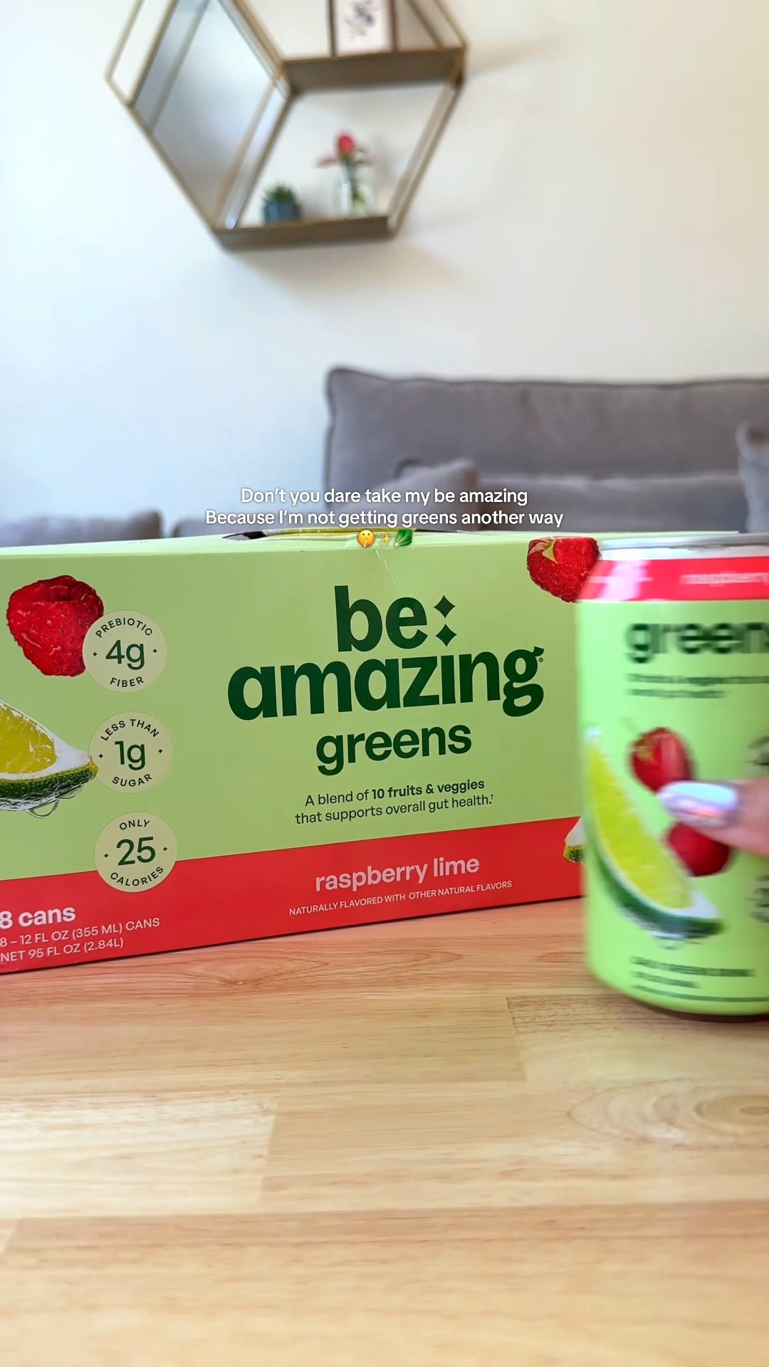 Finally greens that taste yummy #beamazing #fiber #greens #summerdrink #healthysnacks

#LTKSaleAlert #LTKfoodie #LTKfitnessgoals