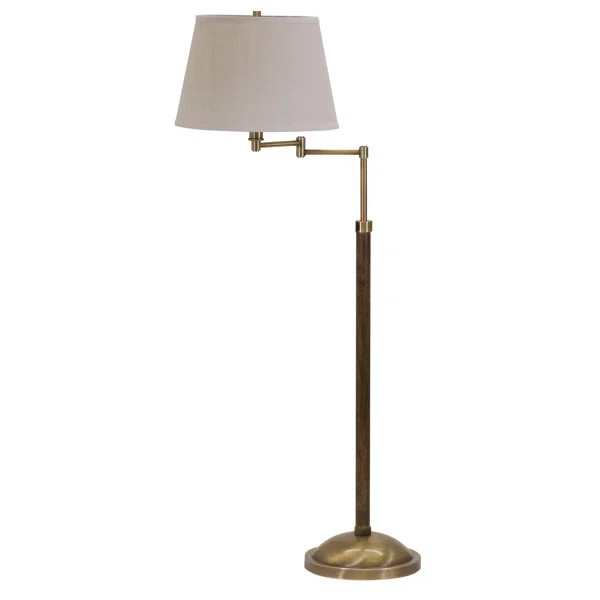 Weyand 51.2" Swing Arm Floor Lamp | Wayfair North America