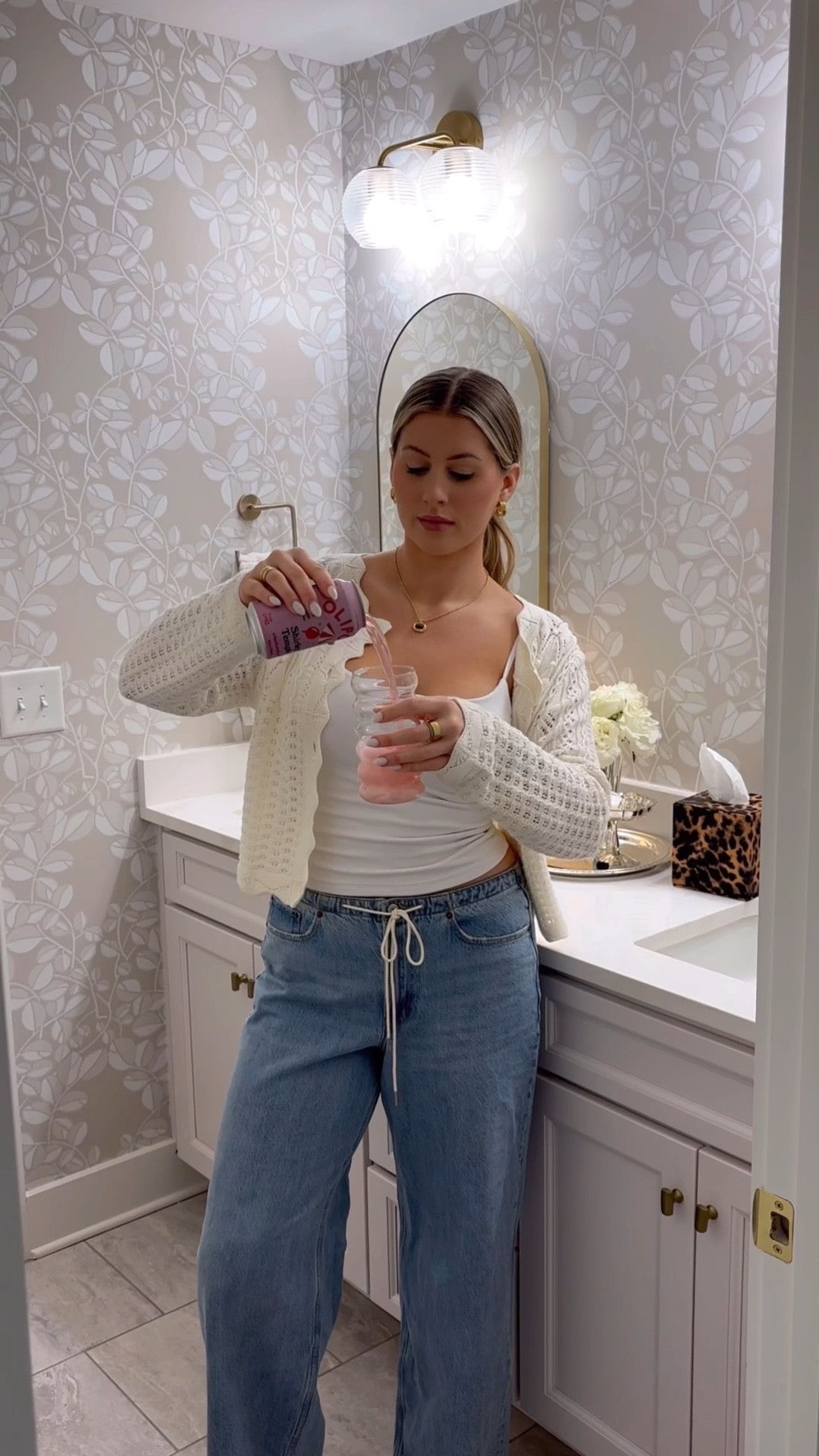 Guest bathroom restock / decorate with me 🫶🏼 linked all of my finds below! All of my silver / crystal pieces are from antique stores or thrifted but I linked similar! 🤍 

#LTKHome #LTKvlog #LTKselfcare