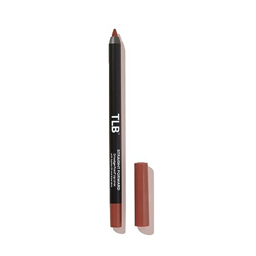 The Lip Bar | Straight Line Lip Liner | Vegan & Cruelty Free | Straight Forward - Light Brown | Amazon (US)