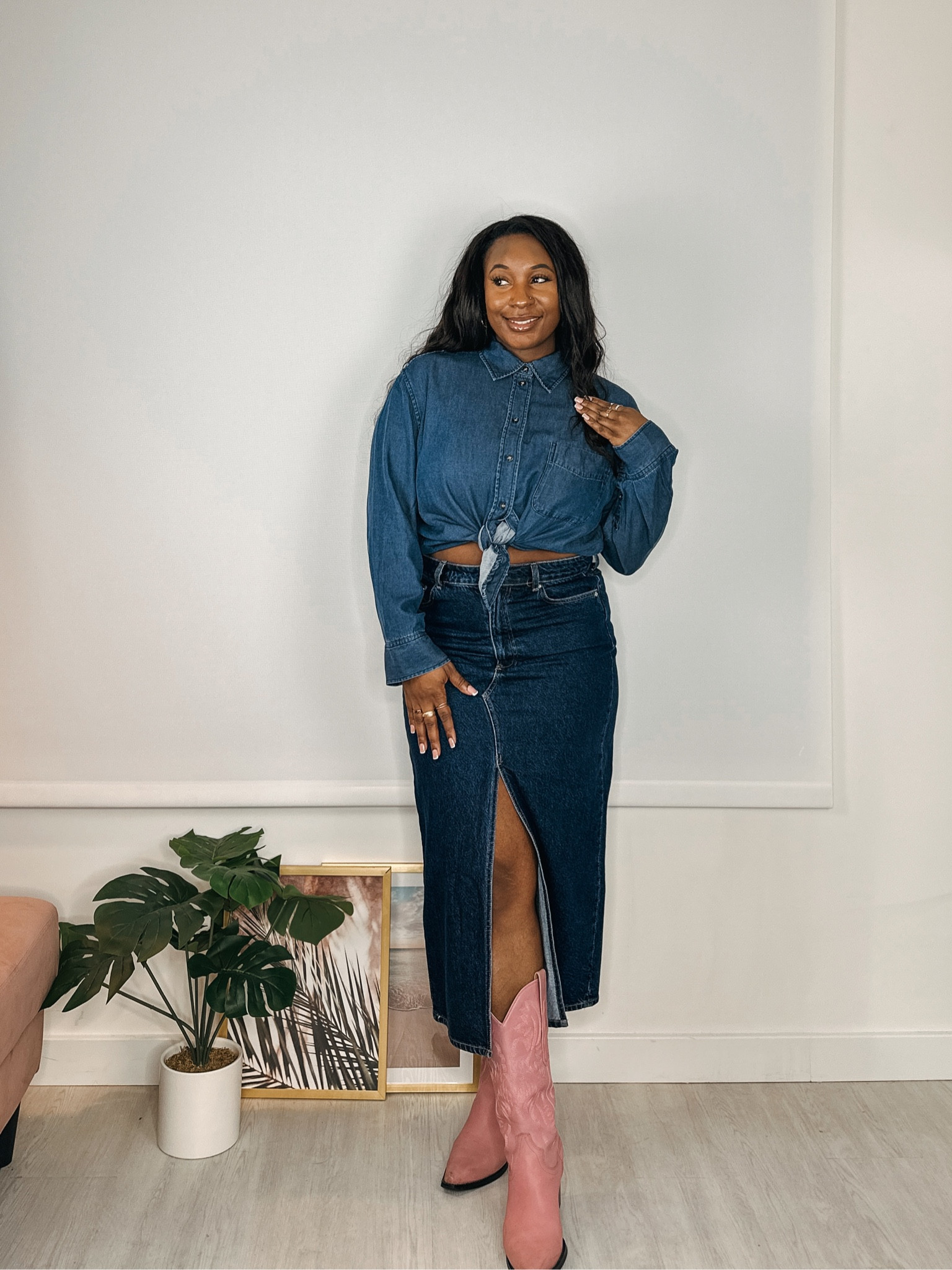 Denim on Denim 

#LTKfindsunder100 #LTKmidsize #LTKSeasonal