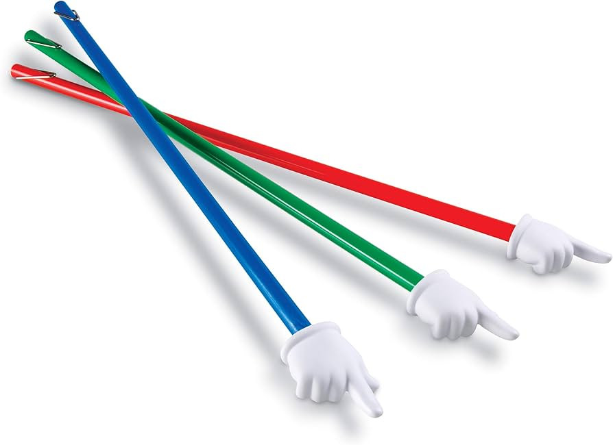 Learning Resources 24-Inch Hand Pointers, Whiteboards, Presentation, Classroom Accessories, Teach... | Amazon (US)