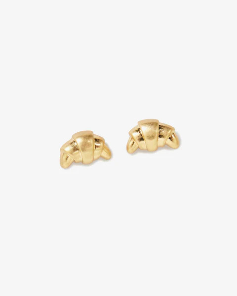 Croissant Stud Earrings | Clare V.
