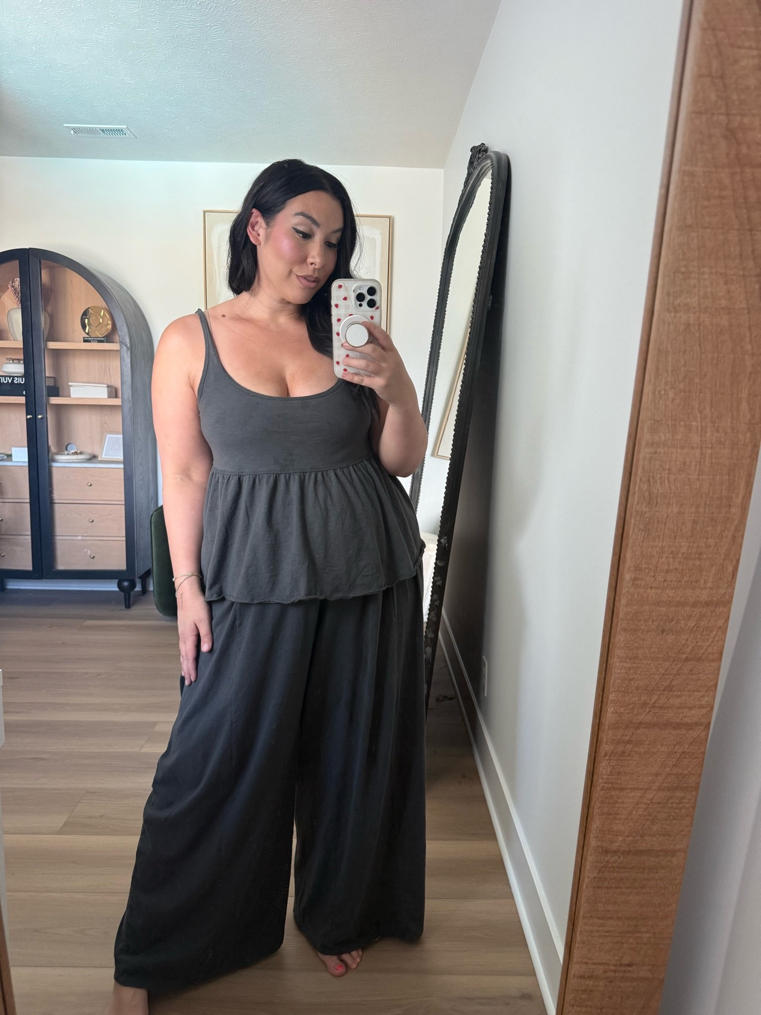 Size large top size xl bottom

#LTKootd #LTKmomlife