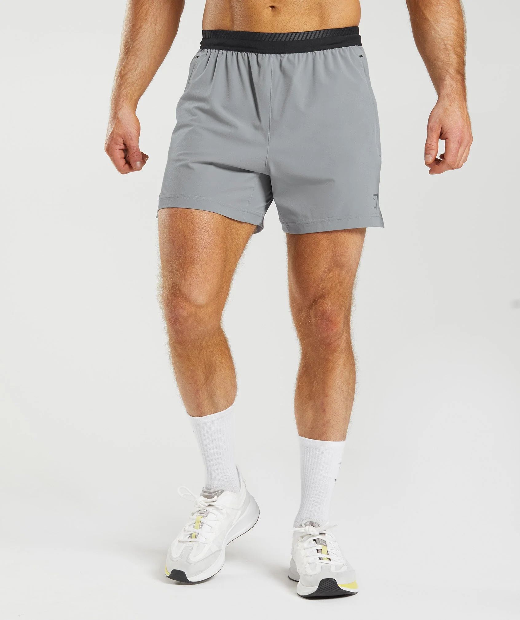 Gymshark Apex 5" Hybrid Shorts - Drift Grey | Gymshark US