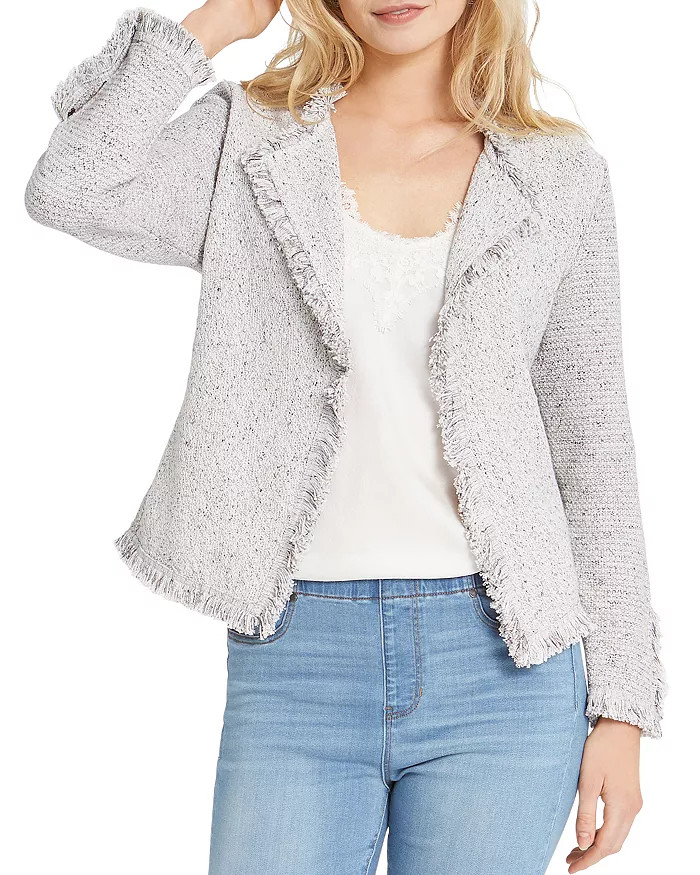Fringe Mix Knit Jacket | Bloomingdale's (US)