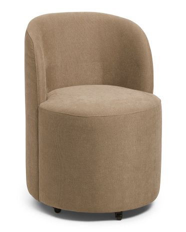 31in Curved Upholstered Dining Chair | TJ Maxx