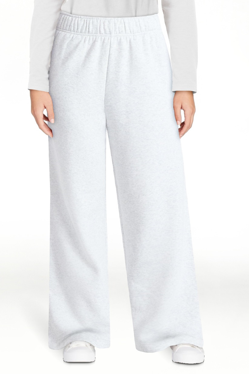 No Boundaries Soft Fleece Wide Leg Pants, 30” Inseam, 1 or 2-Pack, Women’s XXS-4X | Walmart (US)