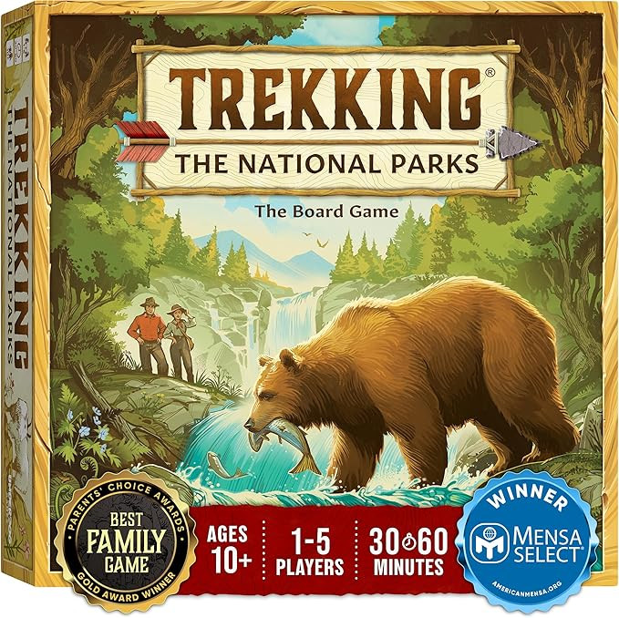 Underdog Games Trekking The National Parks - Award-Winning Family Board Game for Kids Ages 10+ - ... | Amazon (US)