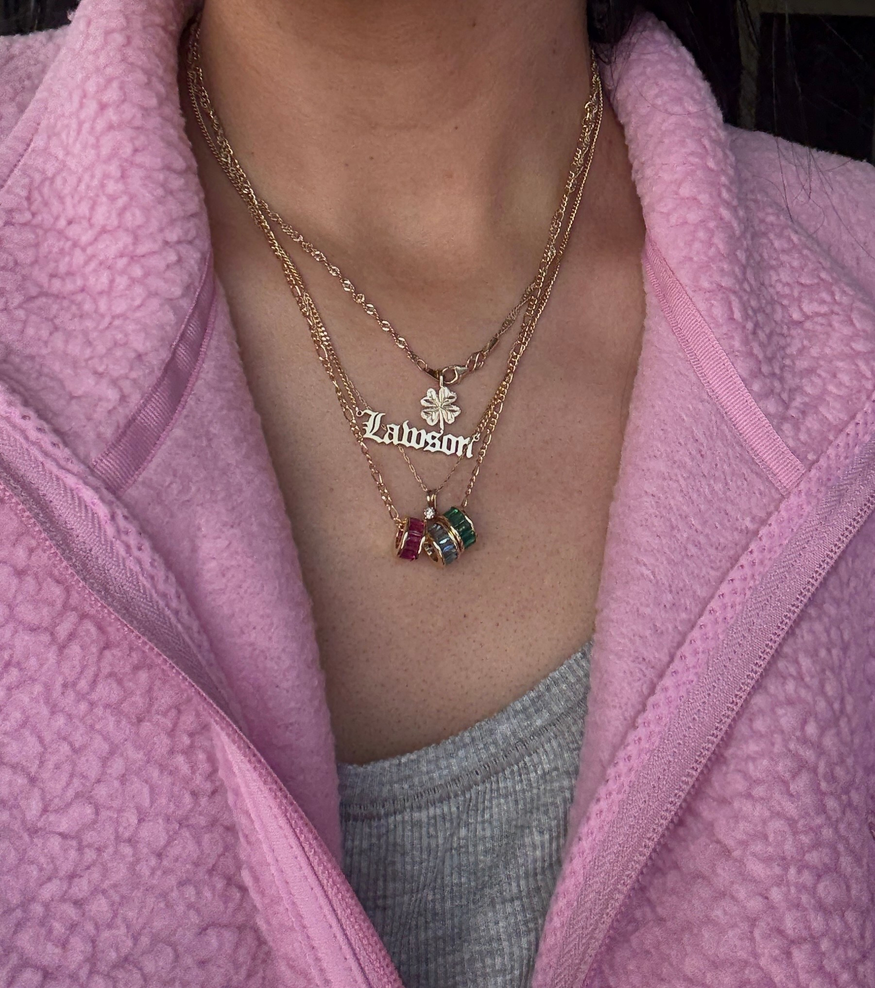 Today's neck stack

#affordablejewelry #finejewelry
#14kgoldnecklace #jewelryinspo #necklaces #necklaceinspo #necklacestack

#LTKGiftGuide #LTKootd #LTKFindsUnder100